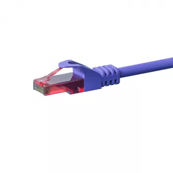 DSIT CAT6 cavo di rete U/UTP 30 m viola 100% rame cavo patch RJ45
