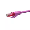 DSIT CAT6 cavo di rete, U/UTP, 50 metri, rosa, 100% rame (DC-69-500)