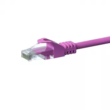 DSIT CAT5e cavo di rete U/UTP 20 m rosa 100% rame (DC-59-200)