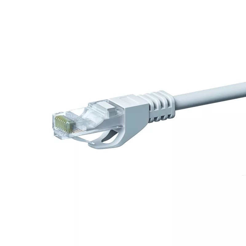 DSIT CAT5e cavo di rete, U/UTP, 30 m, bianco, 100% rame (DC-52-300)