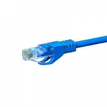 DSIT CAT5e cavo patch di rete U/UTP, 30 m, blu, 100% rame, RJ45, Gigabit Ethernet