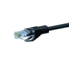 DSIT CAT 5e cavo patch di rete U/UTP, 0,25 m, nero, CCA, RJ45, Gigabit Ethernet
