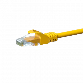 DSIT CAT 5e cavo di rete, 10 m, giallo, CCA, RJ45, 1 Gbit/s, 100 MHz