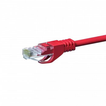 DSIT DC-C55-150 CAT5e cavo di rete U/UTP, 15 m, rosso, CCA