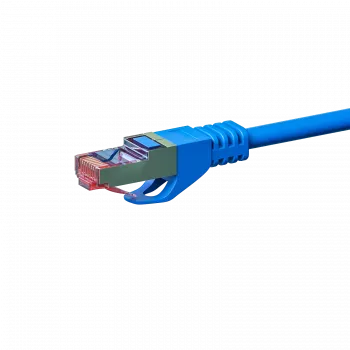 DSIT CAT 6 S/FTP LSOH cavo patch, 0,25 m, blu