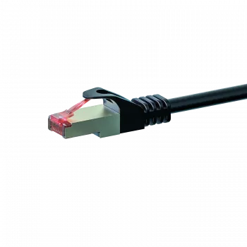 DSIT CAT 6 S/FTP LSOH cavo patch di rete, 1,5 m, nero