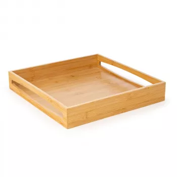Leopold Vienna Franca vassoio in bambù 35x35 cm quadrato naturale LV618005