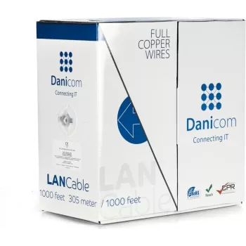 DSIT DANICOM CAT6 UTP 305m cavo conduttore massiccio - LSZH (Dca)