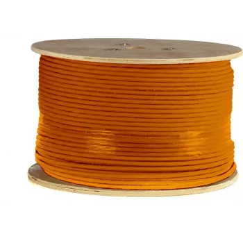 DSIT DANICOM CAT7 S/FTP cavo di rete conduttore massiccio 500m LSZH Dca arancione