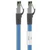 DSIT RJ45 cavo di rete S/FTP PiMF CAT 8 cavo patch blu 0,50m