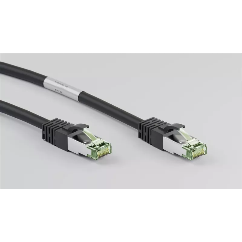 DSIT Cavo di rete RJ45 S/FTP PiMF CAT 8 nero 2m