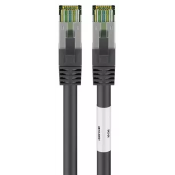 DSIT Cavo di rete RJ45 S/FTP PiMF CAT 8 nero 0,25m