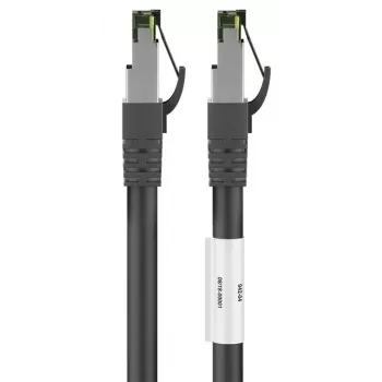 DSIT Cavo di rete RJ45 S/FTP PiMF CAT 8 nero 0,25m