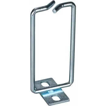 DSIT Anello passacavi 40 x 80 mm DS-Cablering-2 - staffa di gestione cavi in acciaio verniciato a polvere nero per rack 19 pollici