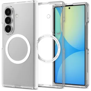 SPIGEN Ultra Hybrid Pro Custodia MagSafe per Samsung Galaxy Z Fold 8 Ultra trasparente/bianco