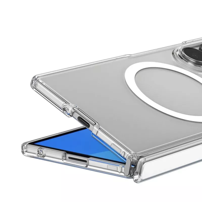 SPIGEN Ultra Hybrid Pro Custodia MagSafe per Samsung Galaxy Z Fold 8 Ultra trasparente/bianco