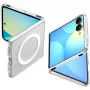 SPIGEN AirSkin Custodia MagSafe Galaxy Z Flip 8 trasparente/bianco
