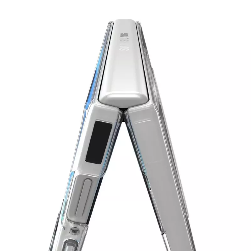 SPIGEN AirSkin Custodia MagSafe Galaxy Z Flip 8 trasparente/bianco
