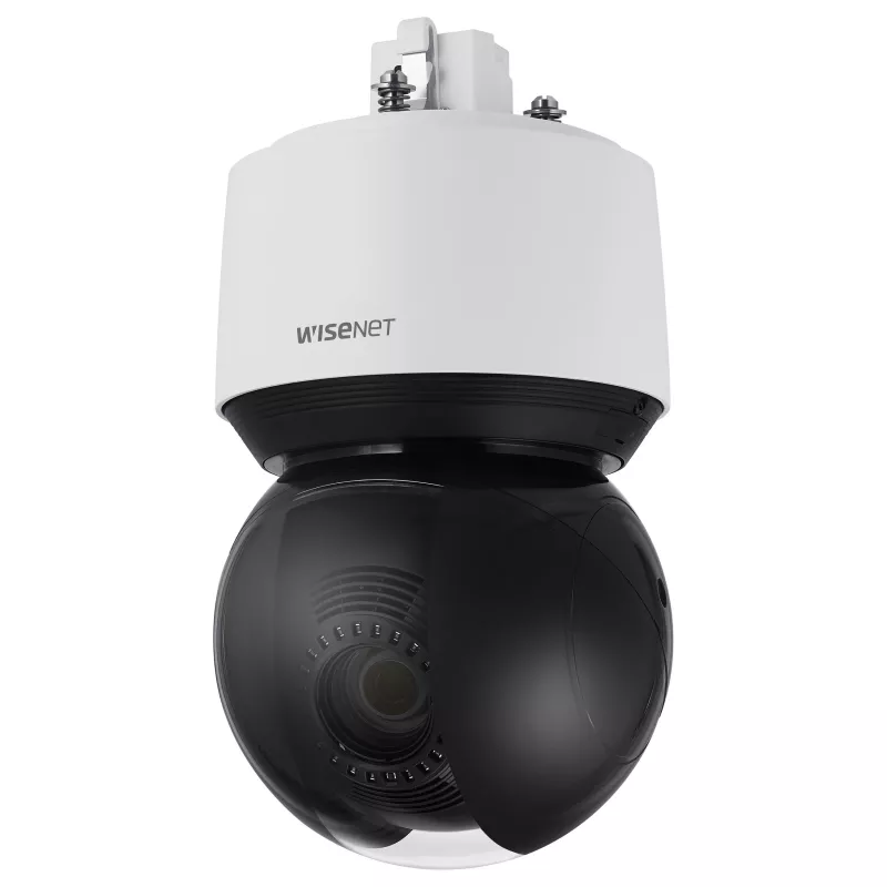 Hanwha Vision QNP-6250R Telecamera di sicurezza IP PTZ da esterno 2MP con zoom ottico 25x, IR 200m, IP66, IK10