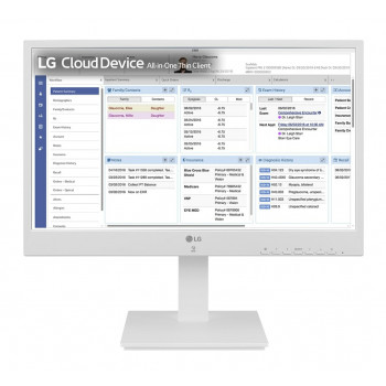LG 24CR671N-2P Thin Client All-in-One 23,8 pollici Full HD con Intel Pentium N4200, 4GB RAM, 16GB eMMC, senza sistema operativo