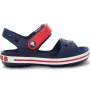 Crocs Crocband sandalo bambino blu navy rosso 12856-485