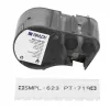 BRADY BMP51/BMP53/M511 etichetta autolaminante in vinile per marcatura cavi, bianco/trasparente, 38,1 mm x 25,4 mm, 160 etichette/rotolo