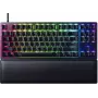 Razer Huntsman V2 Tenkeyless tastiera da gaming ottica cablata, switch Clicky Purple, layout nordico, RGB, nera (RZ03-03941300-R3N1)