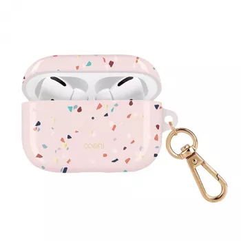 UNIQ Coehl Terrazzo custodia per Apple AirPods Pro – blush pink