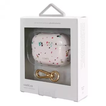 UNIQ Coehl Terrazzo custodia per Apple AirPods Pro – blush pink