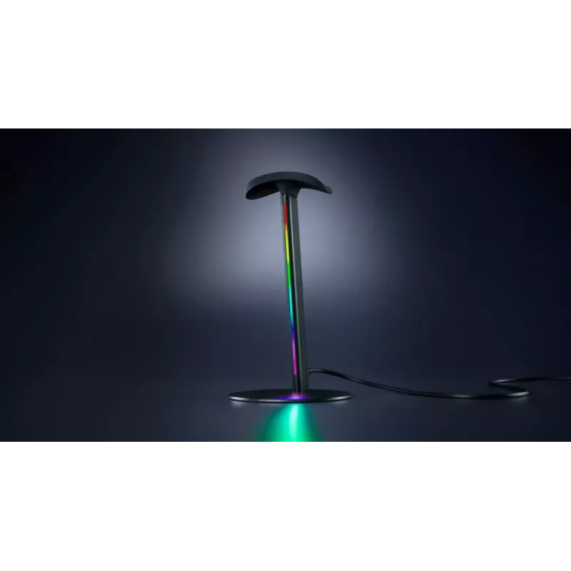 RAZER Base Station V3 Chroma supporto per headset con hub USB 3.1 a 2 porte - nero