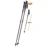 Komperdell Carbon C2 Ultralight bastoncini da sci alpinismo - nero/arancione