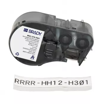 BRADY BMP41/BMP51/BMP53/M511 etichette in poliestere a basso profilo, bianco, 38,1 mm x 38,1 mm, 250 etichette/rotolo