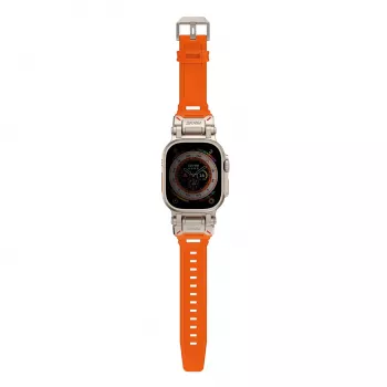 SKINARMA Titon cinturino per Apple Watch Ultra 49mm arancione