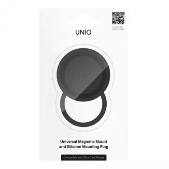 UNIQ Flixa supporto magnetico base, Jet Black
