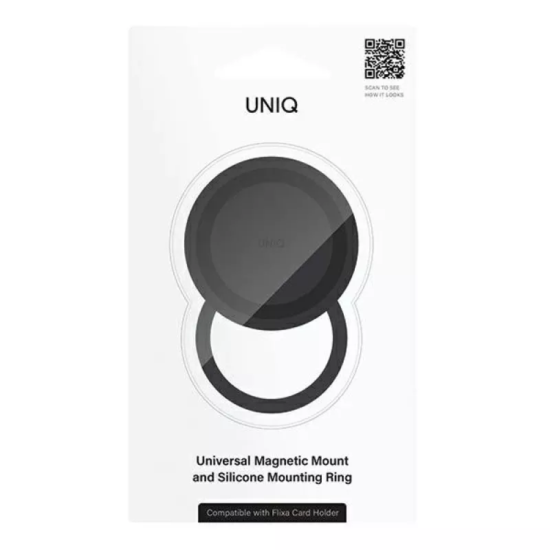 Supporto base magnetico UNIQ Flixa, Jet Black