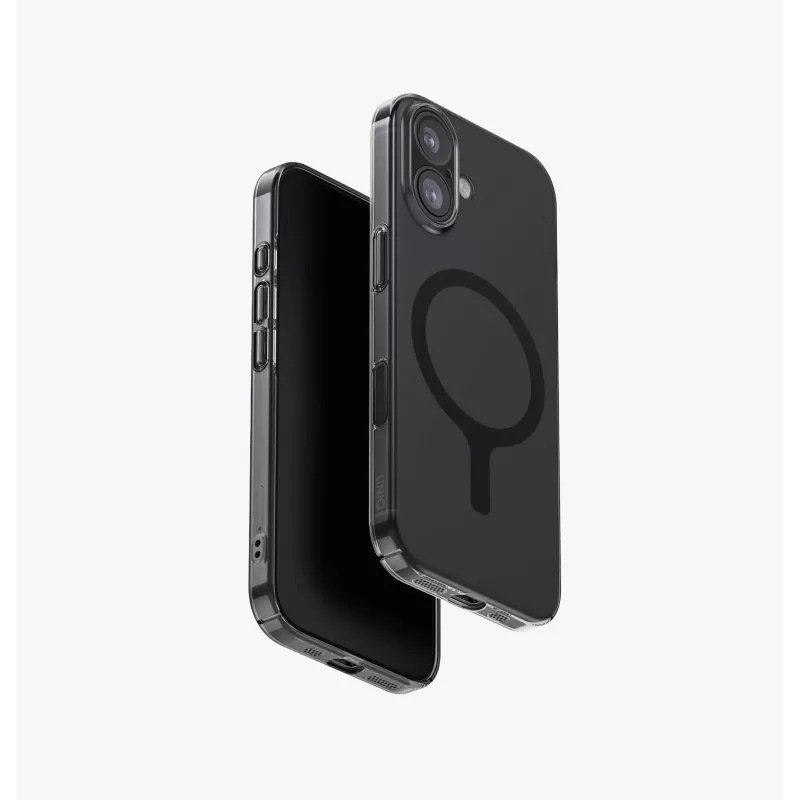 UNIQ Airsuit per iPhone 17 custodia trasparente con ricarica Magclick