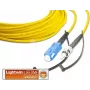 Cavo patch in fibra ottica monomodale simplex Lightwin LSP-09 SC-ST 3.0, da SC a ST, OS2, LSOH, 3 m, Giallo