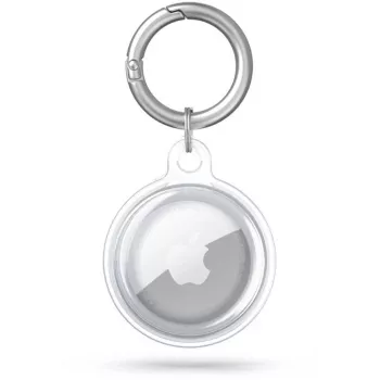 Tech-Protect Icon custodia per Apple AirTag, trasparente