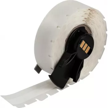BRADY M6C-375-498 etichetta in vinile multiuso riposizionabile, bianco, 9,53 mm x 9,14 m