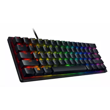 Razer Huntsman Mini 60% tastiera da gaming optomeccanica cablata, layout nordico, RGB, nera (RZ03-03391300-R3N1)