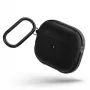 UNIQ Valencia custodia antimicrobica per Apple AirPods 3ª generazione - nero mezzanotte