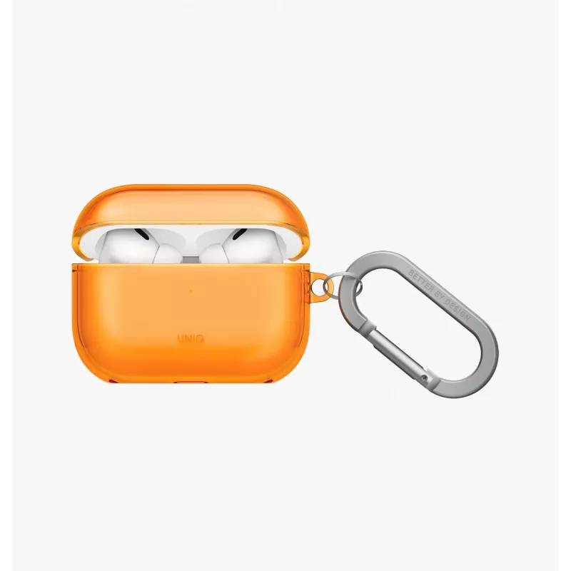 Custodia UNIQ Glase per AirPods Pro 3, Arancione