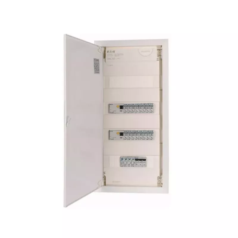 EATON KLV-PW-48-1PXL-1SPD-2PXF-16PLI quadro di distribuzione preassemblato a 4 file, 48 moduli, IP30, bianco