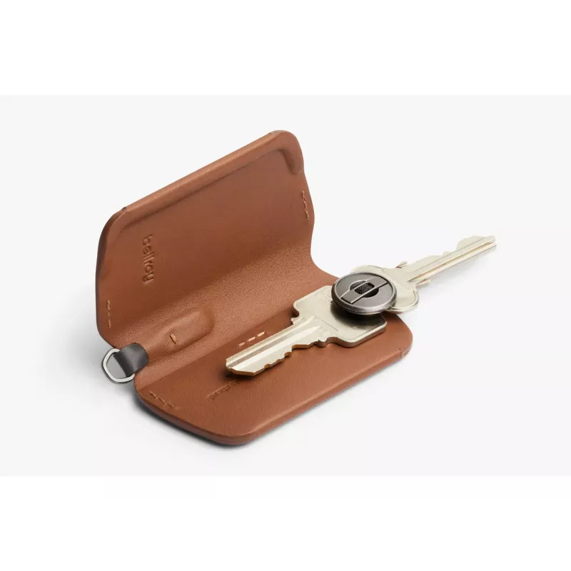 Bellroy Key Cover 3rd Edition Portachiavi in pelle color caramello