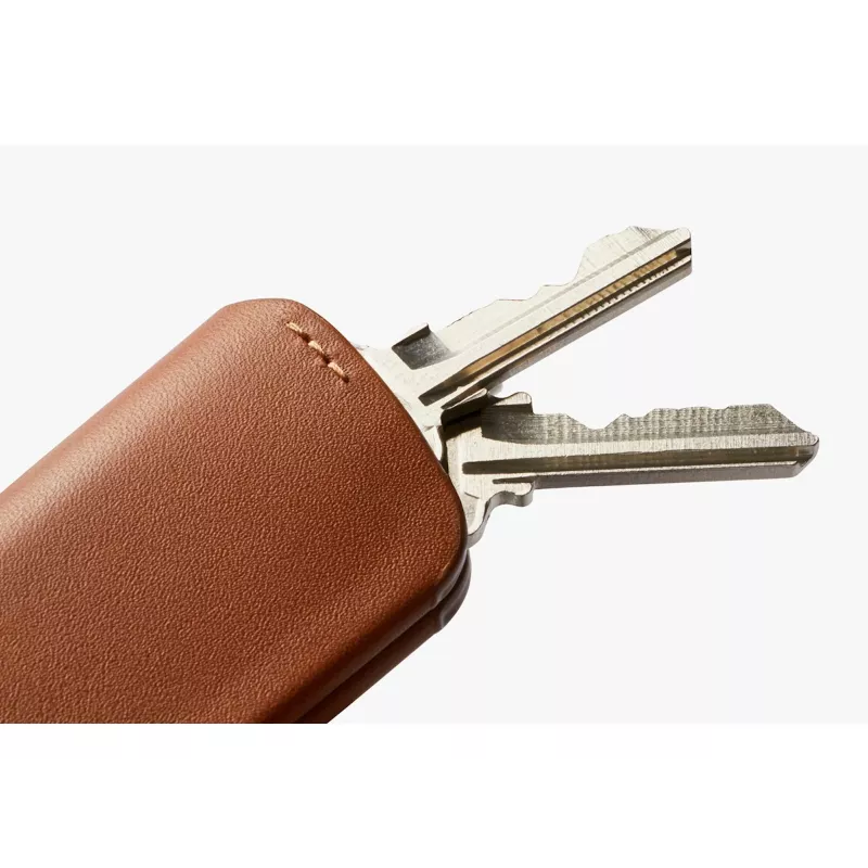 Bellroy Key Cover 3rd Edition Portachiavi in pelle color caramello