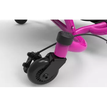 EzyRoller Spinner X rosa giocattolo ride-on girevole 360° per bambini da 4-12 anni