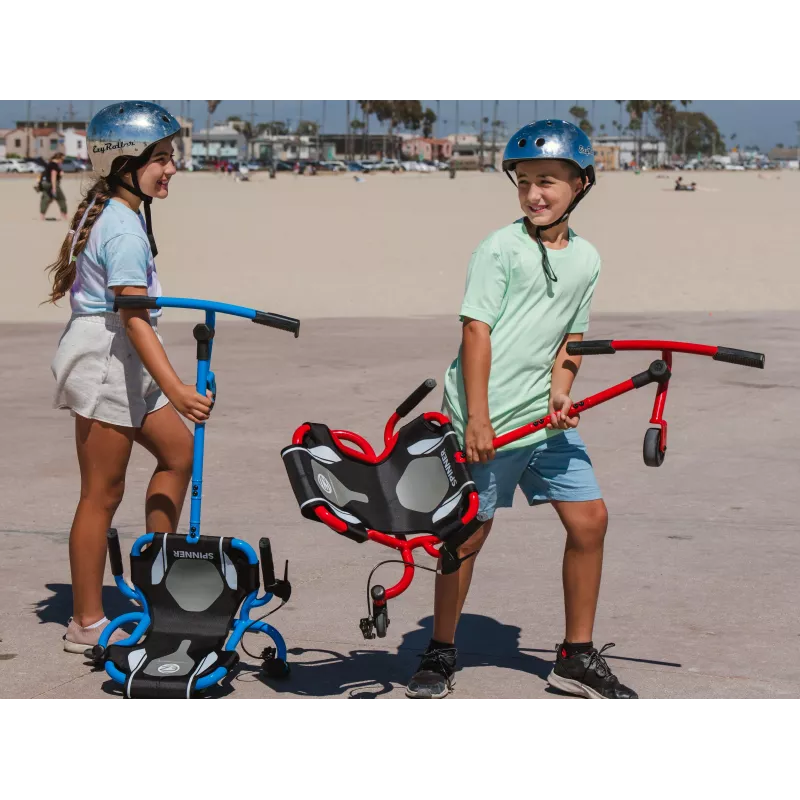 EzyRoller Spinner X rosa giocattolo ride-on girevole 360° per bambini da 4-12 anni