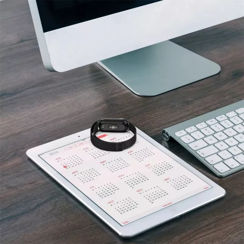 Tech-Protect MilaneseBand cinturino in acciaio inossidabile per Xiaomi Smart Band 8, oro rosa