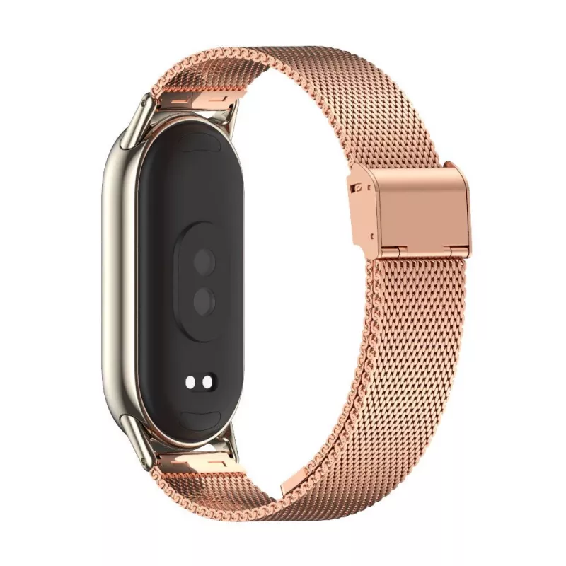 Tech-Protect MilaneseBand cinturino in acciaio inossidabile per Xiaomi Smart Band 8, oro rosa