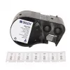 BRADY BMP51/BMP53/M511 Set di etichette in vinile autolaminante, 25,4 mm x 6,4 m, bianco/trasparente, B-499
